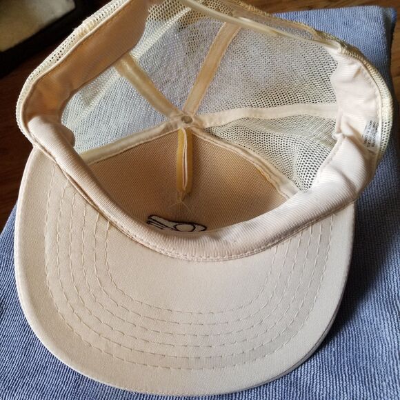 Sea Mist Golf Resort Myrtle Beach golf snapback hat beige - Picture 7 of 8